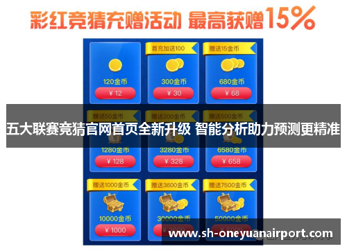 五大联赛竞猜官网首页全新升级 智能分析助力预测更精准 五大联赛竞猜官网首页全新升级 智能分析助力预测更精准